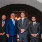 Reunião com presidente do Senado, Rodrigo Pacheco