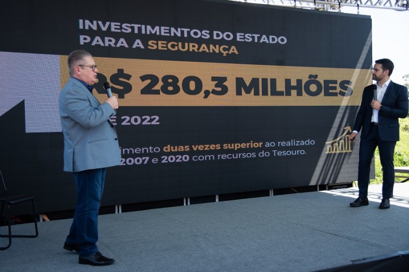 Avançar na Segurança: governo lança plano de R$ 280,3 milhões para  viaturas, equipamentos, tecnologia e obras - Gabinete do Vice-Governador