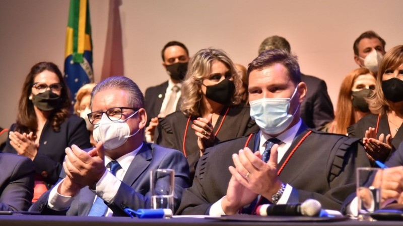 Ranolfo desejou a Lamachia sucesso na missão de representar os advogados e proteger a Constituição e o Estado de Direito