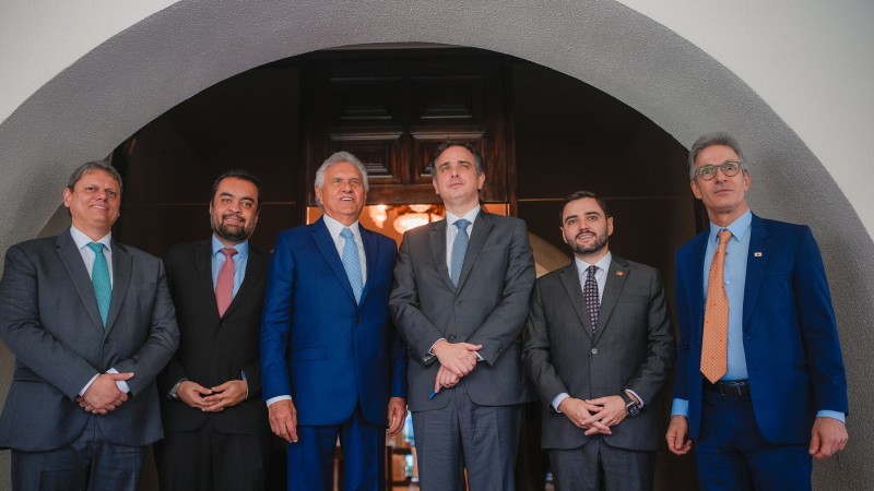 Reunião com presidente do Senado, Rodrigo Pacheco