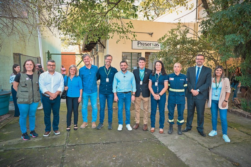 Participantes da Ação de Castração do Programa de Controle Ético Populacional